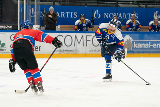 EV Zugs Peter Forsberg