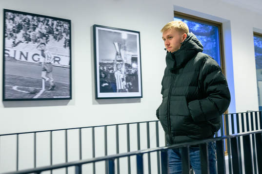 IFK Göteborgs Elias Hagen på Kamratgården