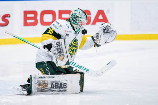 Björklövens målvakt Joona Voutilainen