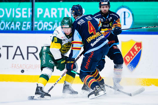 Björklövens Carl Holmner-Härgestam och Djurgårdens