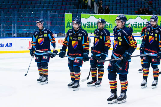 Djurgårdens Nicklas Danielsson deppar med lagkamrater