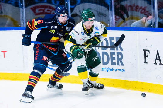 Djurgårdens Linus Arnesson och Björklövens Nicholas
