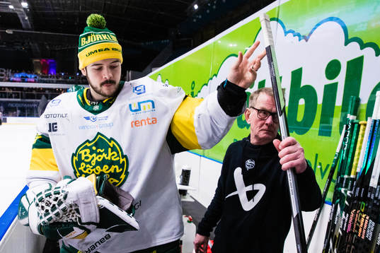 Björklövens målvakt Alex D’orio och