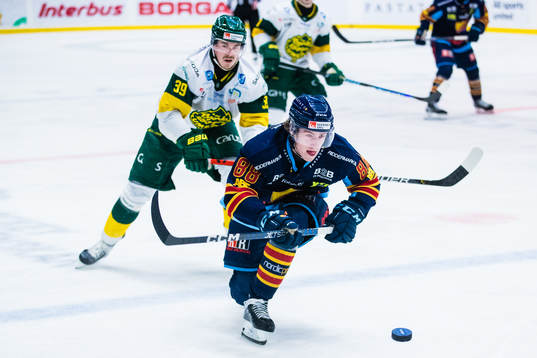 Djurgårdens Jonathan Lekkerimäki och Björklövens Joel