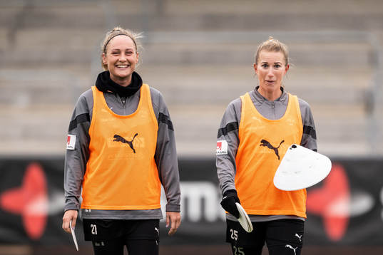 Karin Lundin och Emma Berglund
