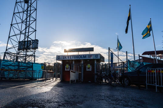 Vy över Skytteholm IP