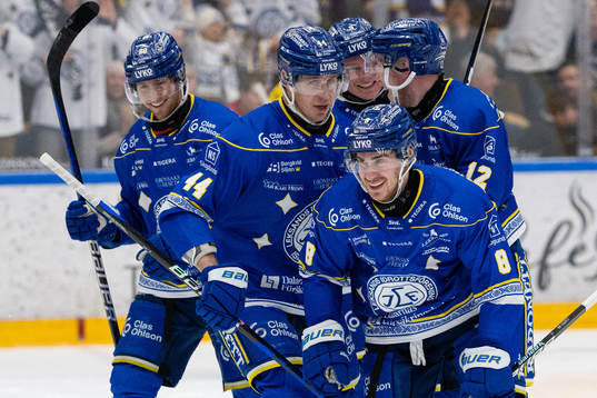 Leksands Matt Caito jublar