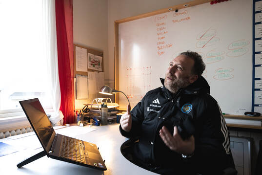 26 Albert Bunjaki, tränare IF Karlstad