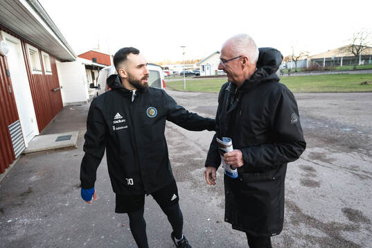 26 Agon Beqiri och Sven-Göran Eriksson