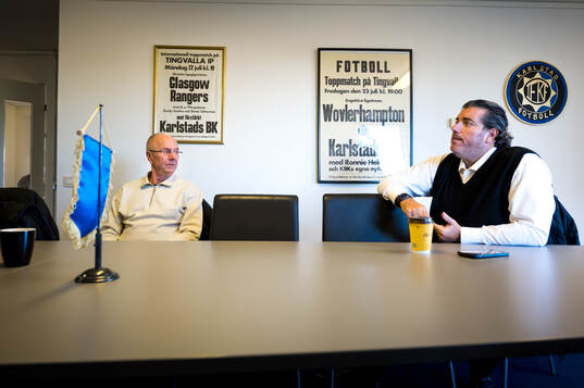 26 Sven-Göran Eriksson och Patrik Hjelte