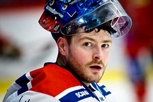 Oskarshamns målvakt Tim Juel