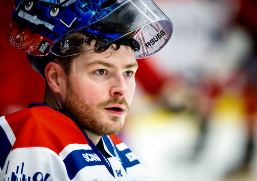 Oskarshamns målvakt Tim Juel