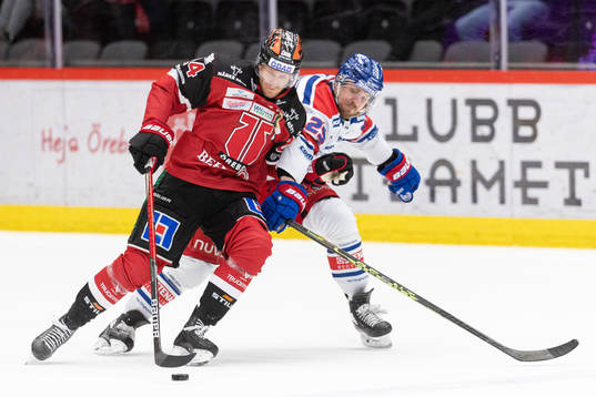 Örebros Jani Lajunen och Oskarshamns Johannes Salmonsson
