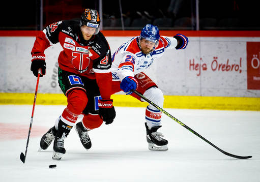 Örebros Jani Lajunen och Oskarshamns Johannes Salmonsson