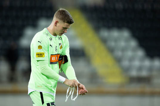 Häckens målvakt Johan Brattberg