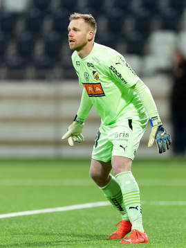 Häckens målvakt Peter Abrahamsson