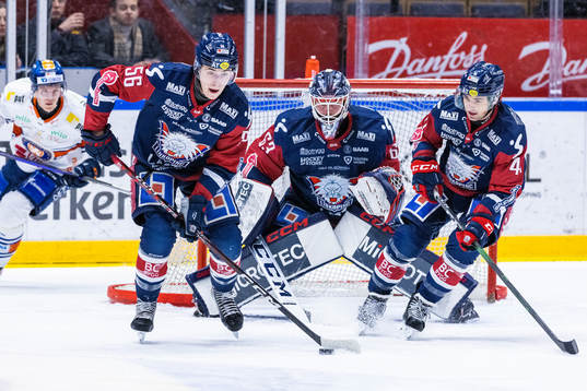 Linköpings Elias Sjöström och Broc Little