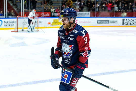 Linköpings Linus Hultström jublar