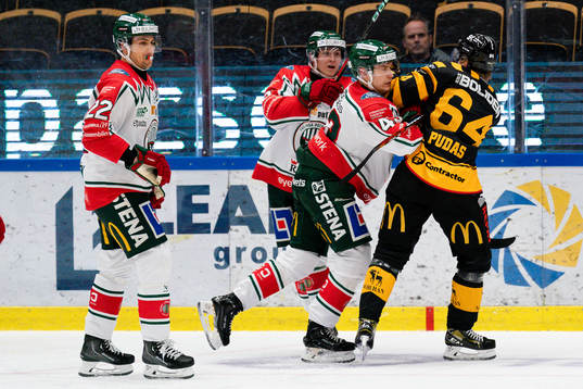 Frölundas Tom Nilsson och Skellefteås Jonathan Pudas