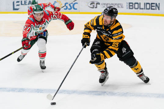 Frölundas Jere Innala och Skellefteås Adam Mascherin