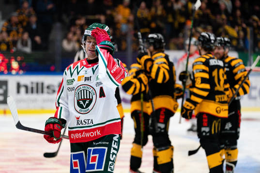 Frölundas Nicklas Lasu deppar