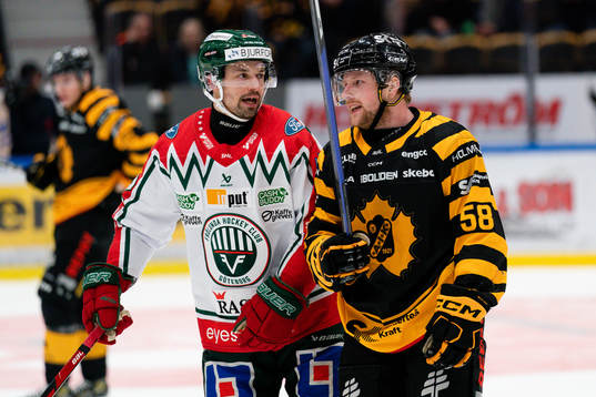 Frölundas Patrik Carlsson och Skellefteås Oskar Nilsson