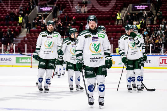 Färjestads Axel Bergkvist deppar