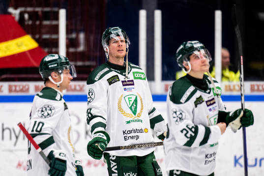 Färjestads Mattias Göransson (m) deppar