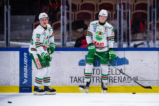 Rögles Oskar Pettersson och Adam Engström