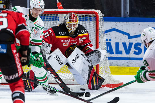 Luleås målvakt Matteus Ward