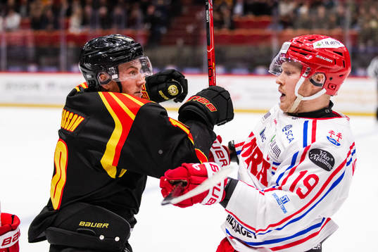 Brynäs Johan Larsson och Timrås Erik Andersson