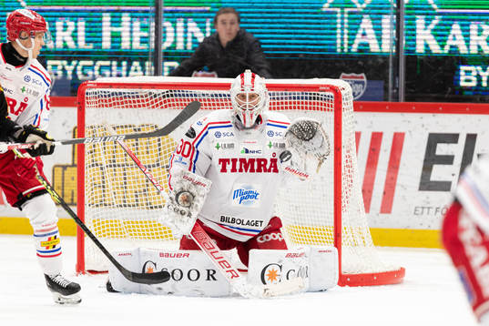 Timrås målvakt Jacob Johansson