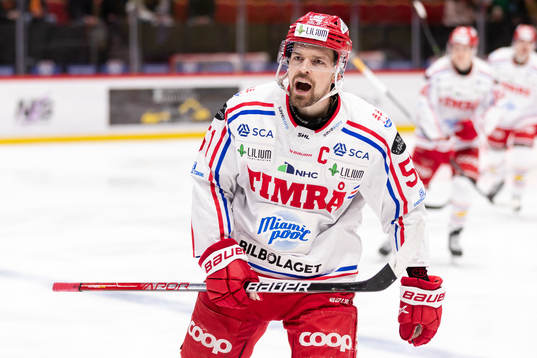 Timrås Anton Lander jublar