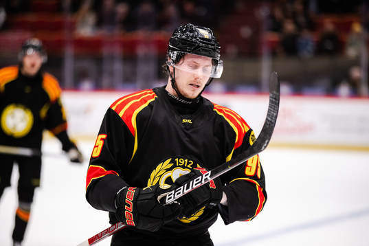 Brynäs Nick Olesen deppar