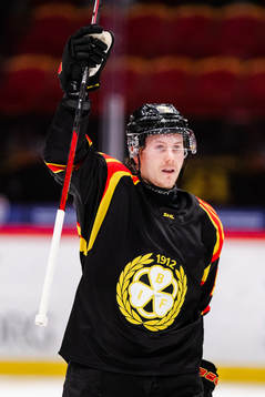 Brynäs Nick Olesen jublar