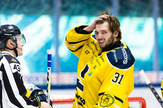 Södertäljes målvakt Nikita Tolopilo
