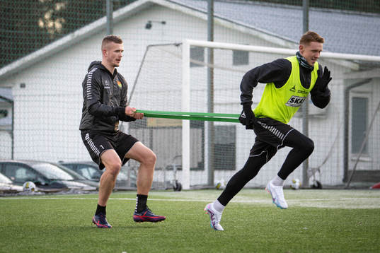 Alexander Ahl Holmström och Julius Lindberg