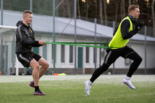 Alexander Ahl Holmström och Julius Lindberg