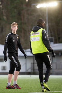 Filip Beckman och Chisom Chidu