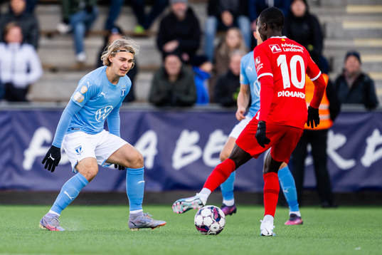 Malmö FFs Sebastian Nanasi och Nordsjällands Mohammed