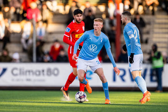Malmö FFs Hugo Larsson
