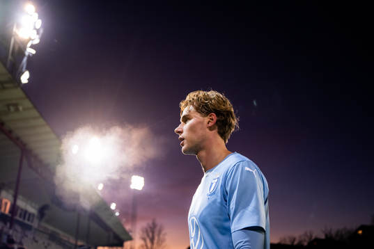 Malmö FFs Felix Beijmo deppar