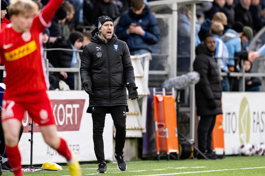 Malmö FFs tränare Henrik Rydström