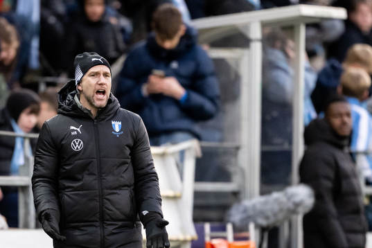 Malmö FFs tränare Henrik Rydström