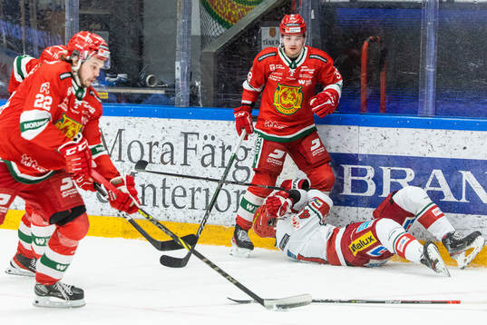 Moras Olle Strandell och Modos David Bernhardt