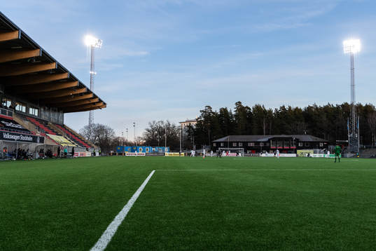 Vy över Grimsta IP