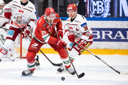 Moras Johan Persson och Modos Sebastian Ohlsson