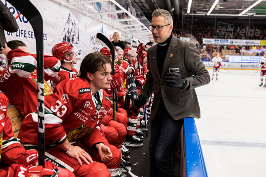 Moras tränare Johan Hedberg