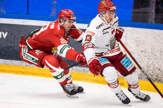 Moras Jonathan Myrenberg och Modos Nicholas Halloran