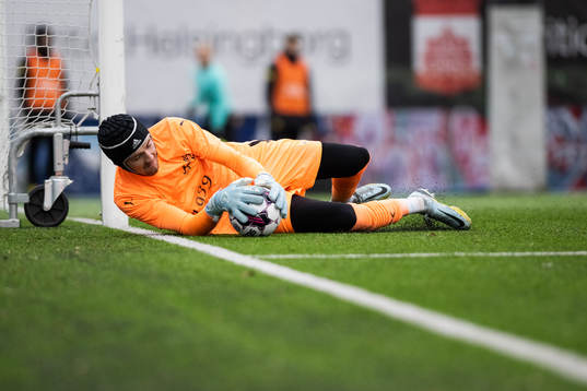 Mjällbys målvakt Noel Törnqvist